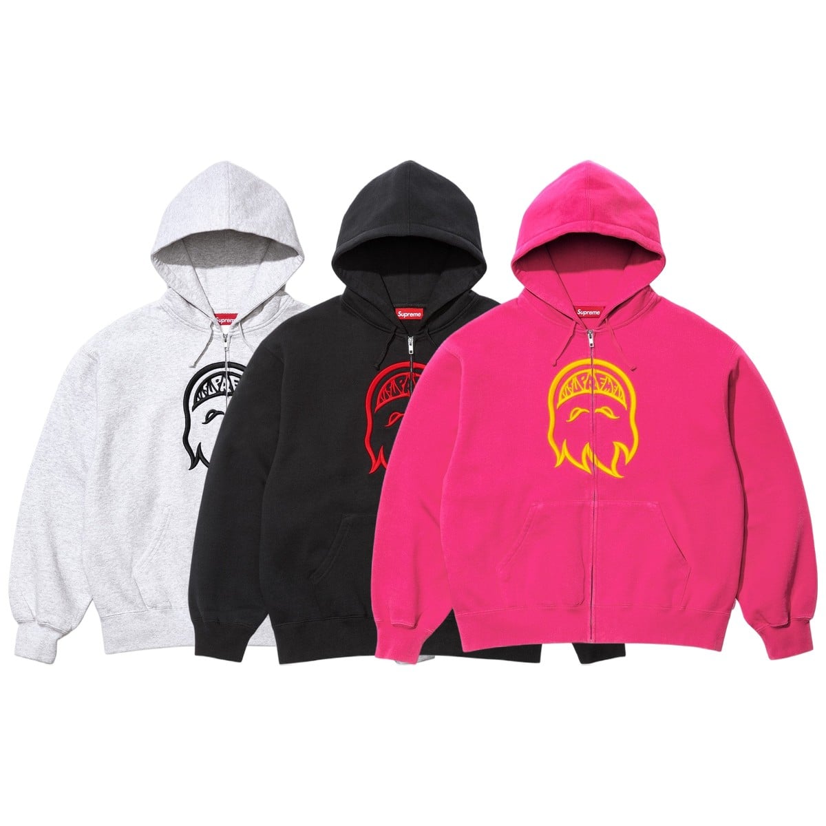 Supreme®/Spitfire® Zip Up Hooded Sweatshirt